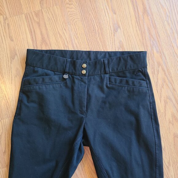 OVATION FULL SEAT RIDING BREECHES EQUESTRIAN JODPHUR PANTS STRETCH sz 34R - Picture 3 of 7